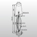 Торшер ZUMA LINE LORITA TS-110314F-BK
