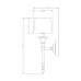 Бра ZUMA LINE CLOE RLB94875-1W